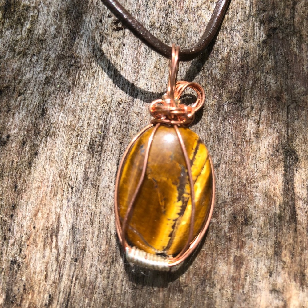 Handmade Copper Wire Necklace
